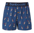 Bamboozld Mens Howz That Bamboo Boxer Shorts (BBUS20BHOWZTHAT) Blue [SD]