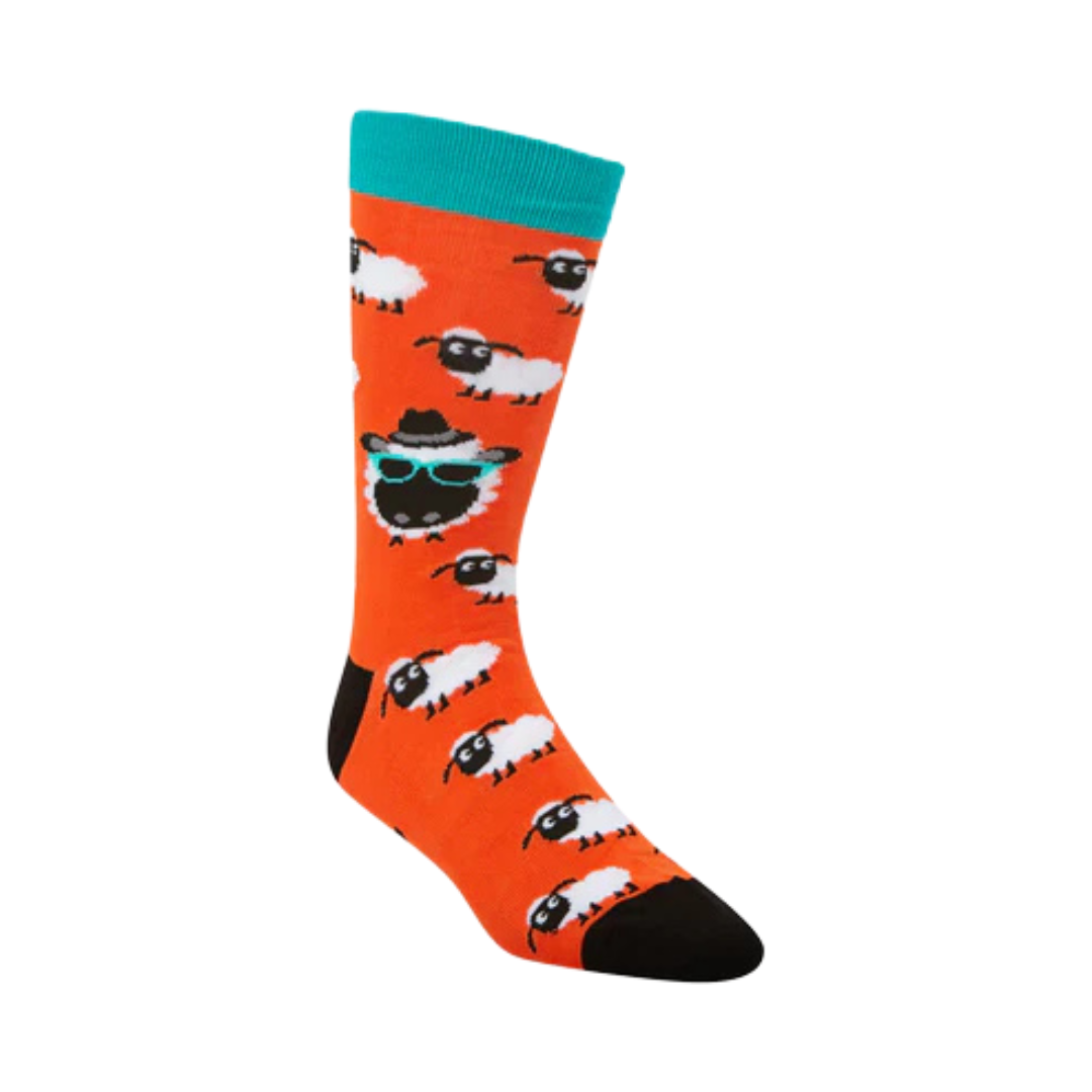 Bamboozld Socks Mens Baaad Bamboo Socks (BBW18BAADR) Orange