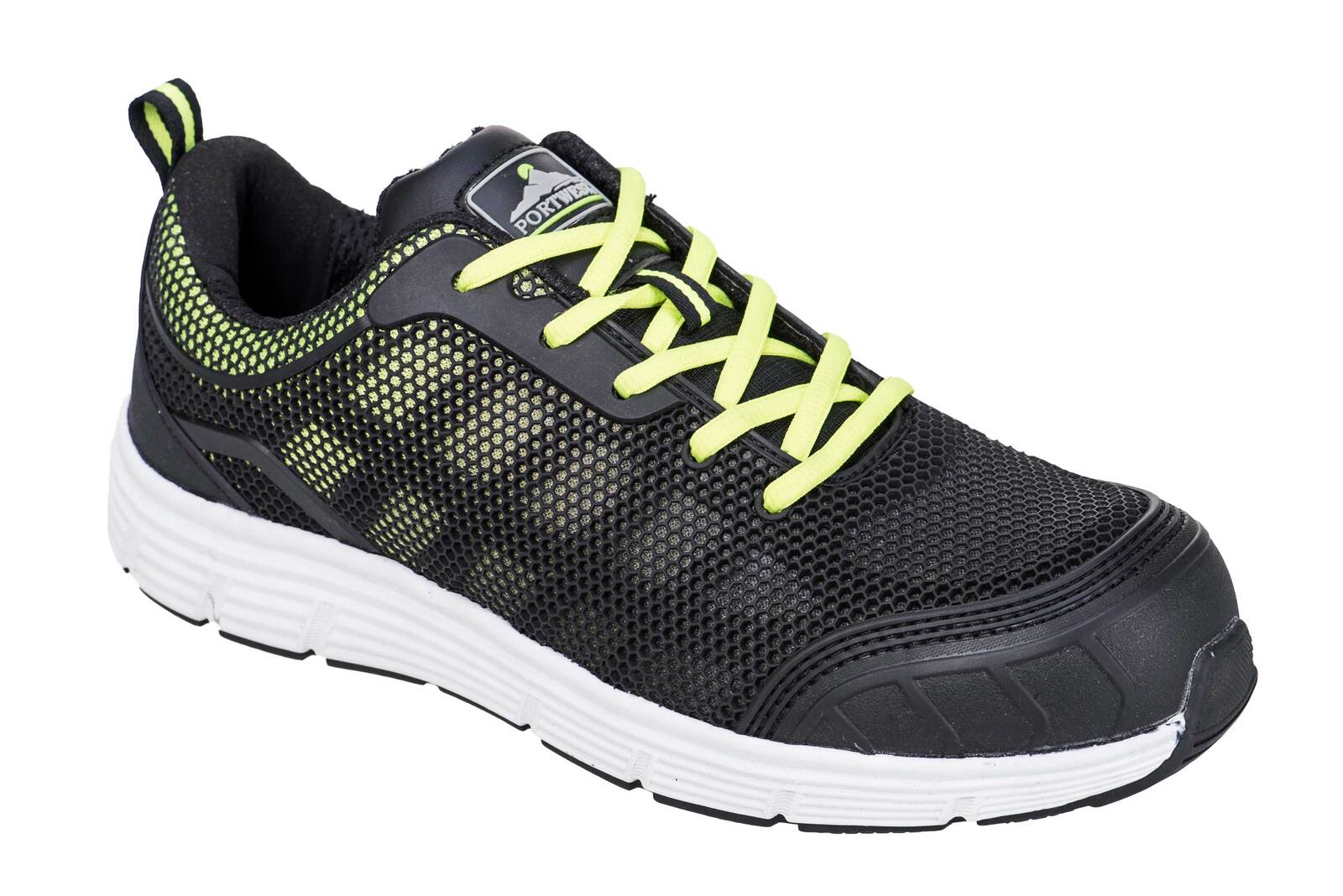 Portwest Mens Steelite Tove Trainers (FT15) Black/Green  [SD]