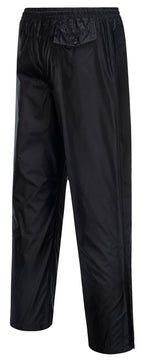 Portwest Mens Monsoon Packable Pants (K8031BKR) Black [GD]