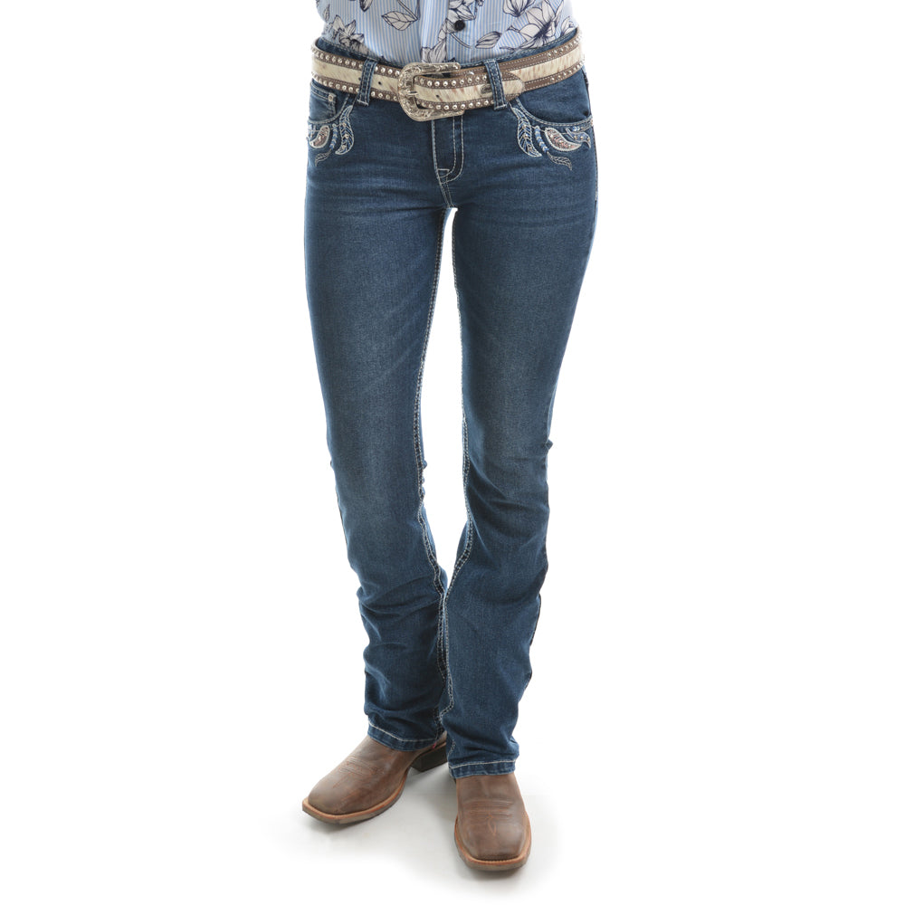 Pure Western Womens Elora Bootcut Jeans - 34 Leg (PCP2208242) Twilight [AD]