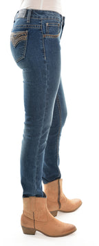 Pure Western Womens Vivienne Skinny Jeans (PCP2201317) Dusk  [AD]