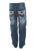 Pure Western Girls Emma Bootcut Jeans (PCP5201316) Indigo