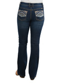 Pure Western Womens Martina Bootcut Jeans - 32 Leg (PCP2211423) Darkest Night [SD]