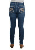 Pure Western Womens Shailene Skinny Jeans - 32 Leg (PCP2201420) Morning Sky  [SD]