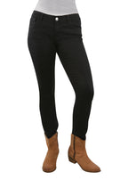 Pure Western Womens Joan Skinny Jeans (PCP2201577) Ebony  [SD]