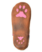 Pure Western Infants Molly Western Boots (PCP78098) Oiled Distressed Brown/Purple