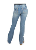 Pure Western Womens Veronica Bootcut Jeans - 34 Leg (PCP2211651) Moonshine