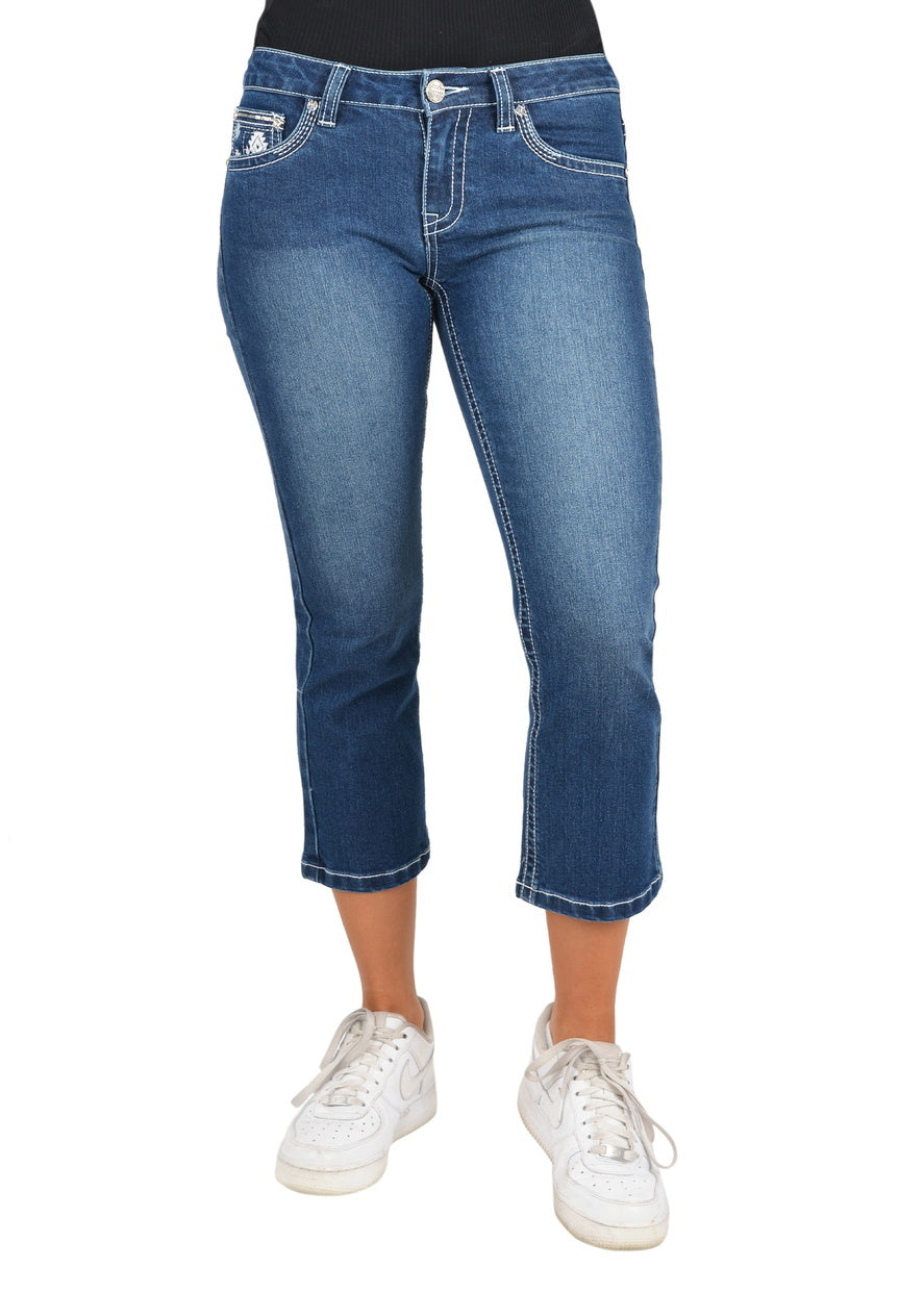 Pure Western Womens Clementine Capri (PCP2209657) Dusk [SD]
