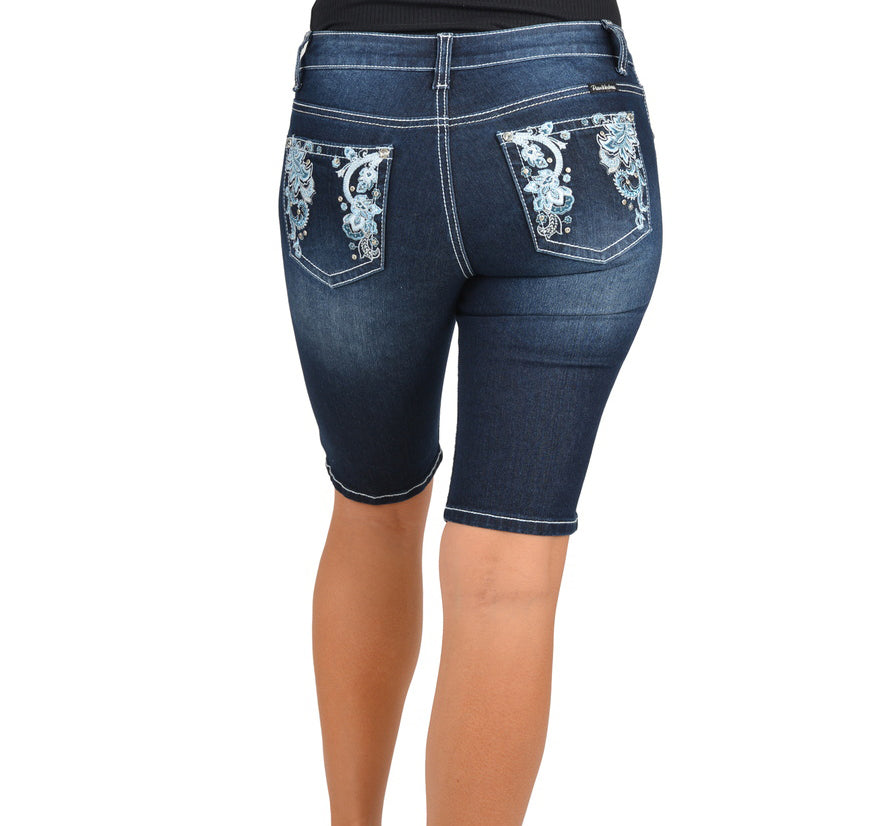 Pure Western Womens Claudie Shorts (PCP2306658) Midnight [SD]