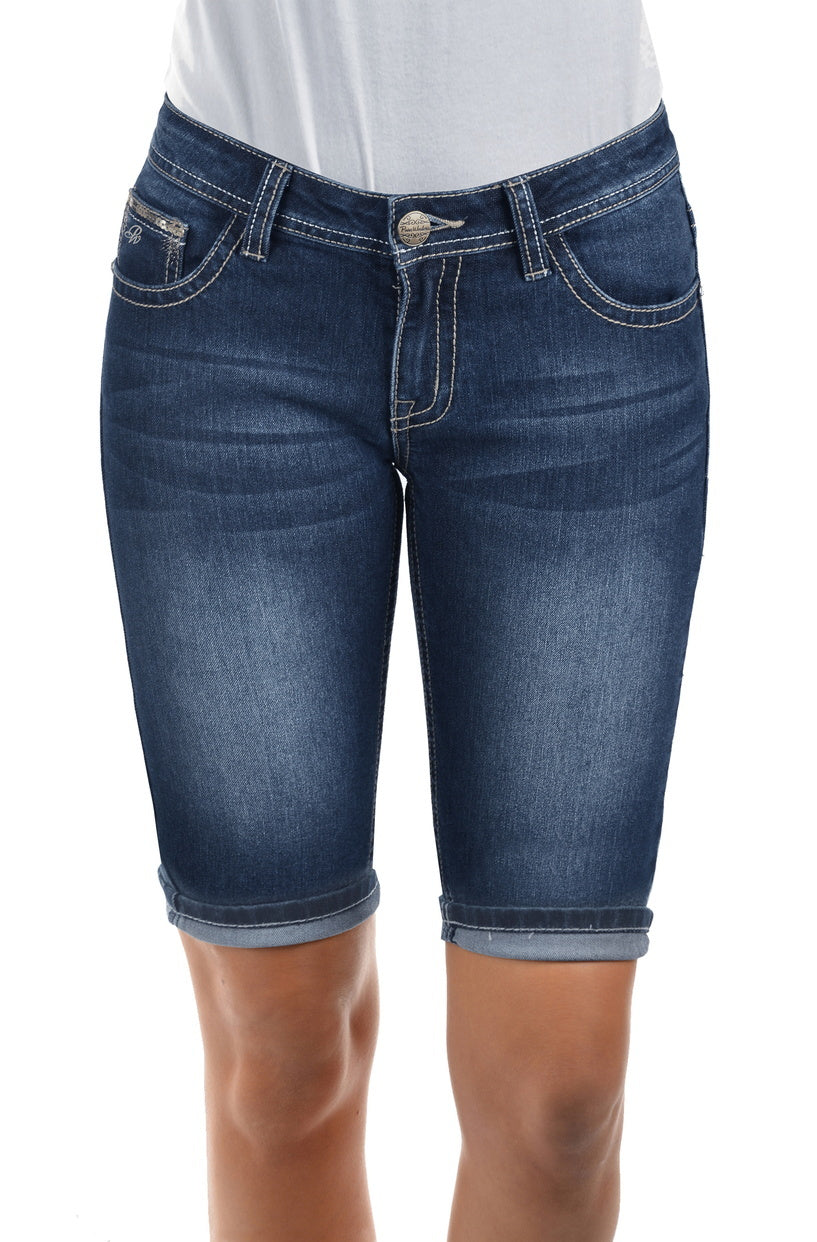 Pure Western Womens Claudie Shorts (PCP2306658) Midnight [SD]