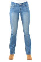 Pure Western Womens Ziggy Bootcut Jeans - 34 Leg (PCP2208724) Retro Blue