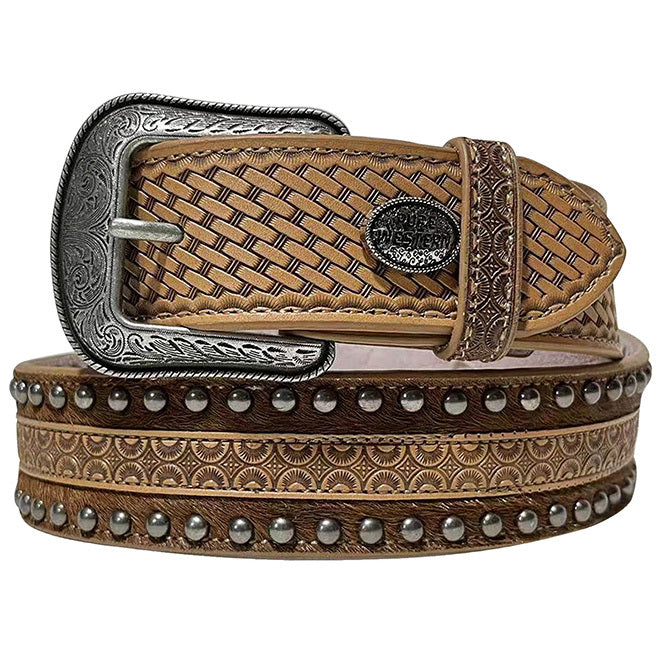 Pure Western Mens Glenn Belt (P3S1961BLT) Tan [SD]