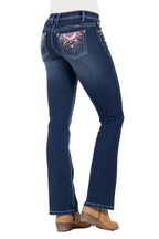 Pure Western Womens Adeline Bootcut Jeans - 32 Leg (PCP2211606) Evening Sky [AD]