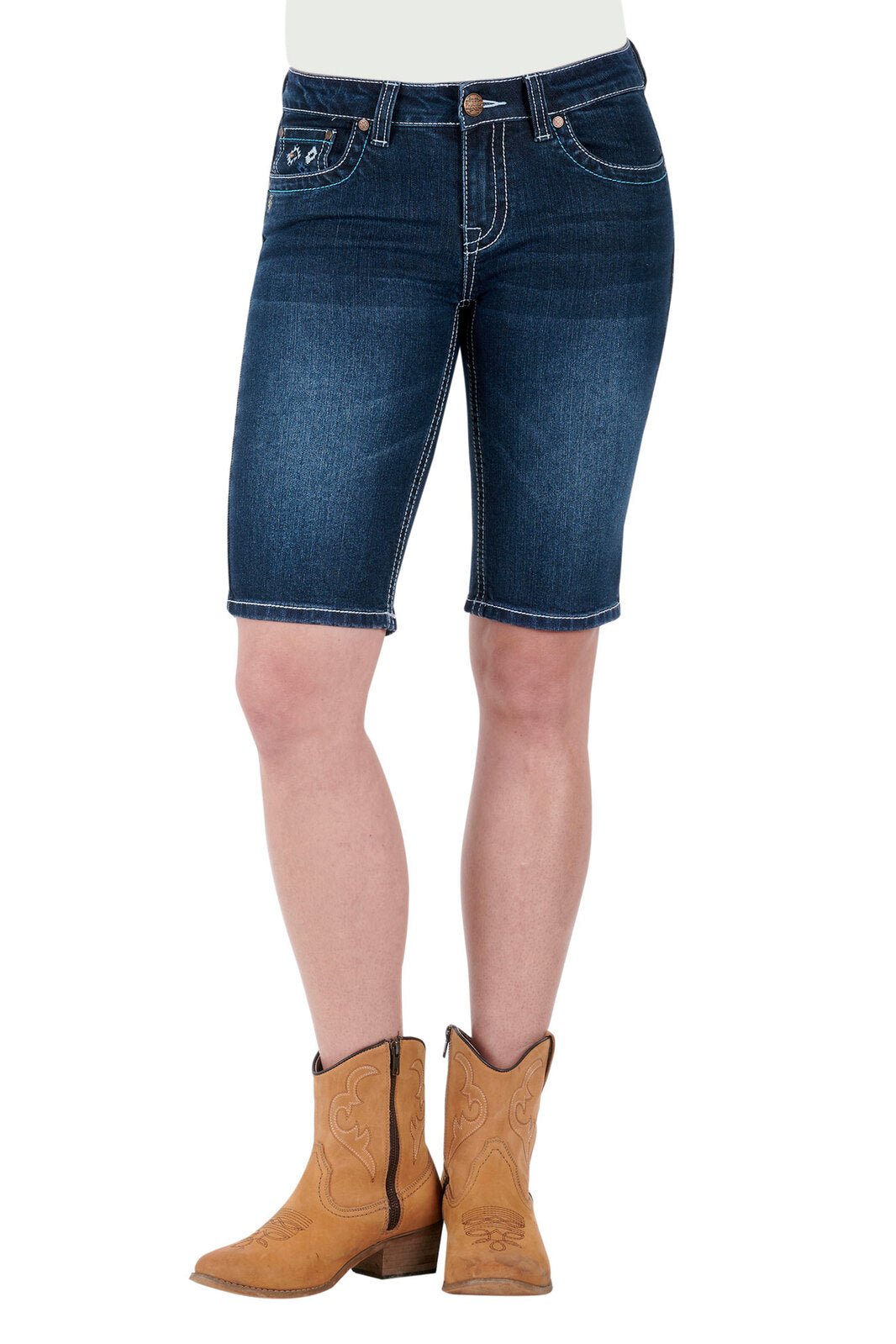 Pure Western Women Tori Shorts (PCP2306613) Midnight [SD]