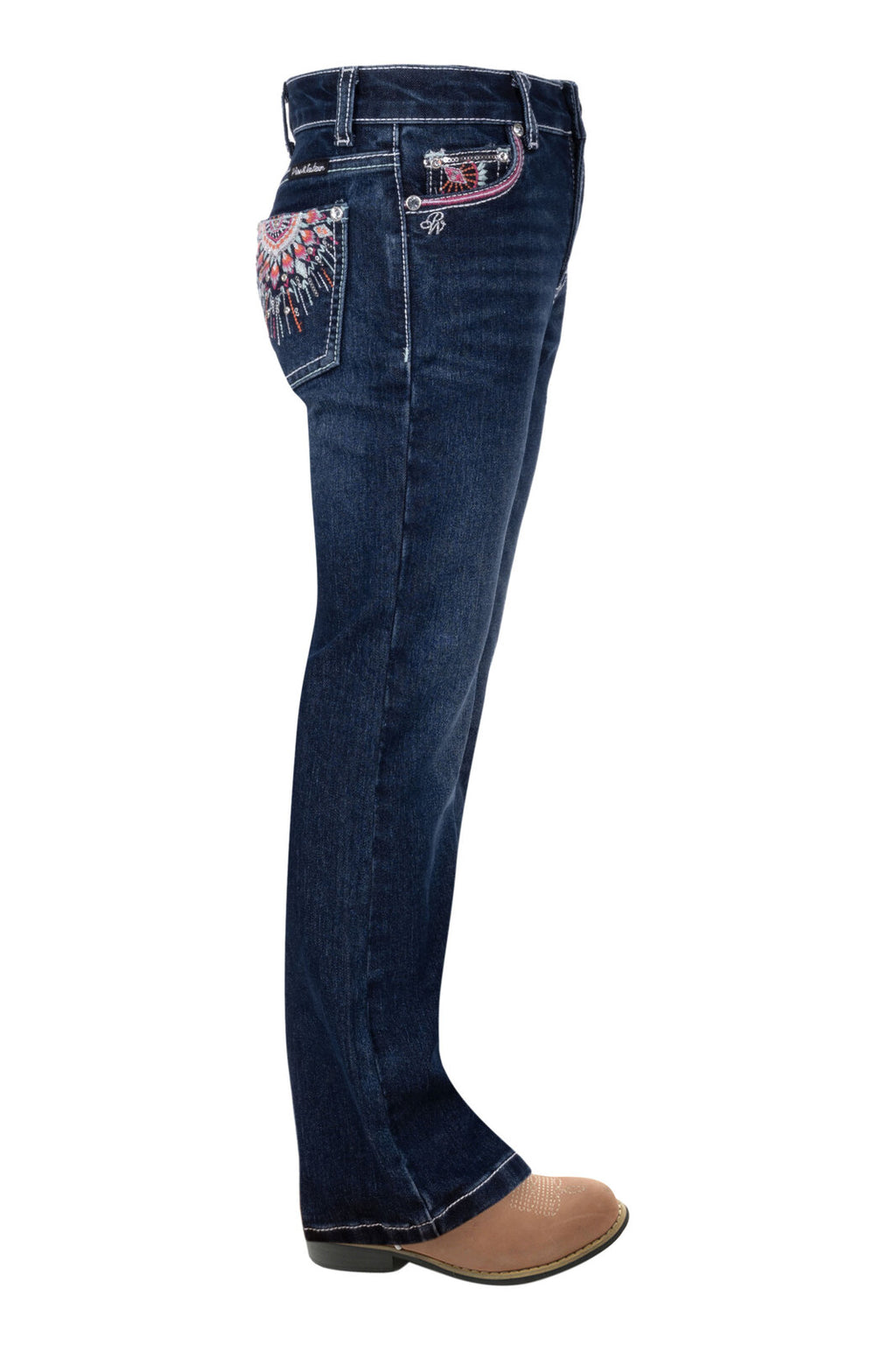 Pure Western Girls Adeline Bootcut Jeans (PCP5211606) Evening Sky