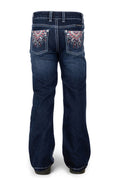 Pure Western Girls Adeline Bootcut Jeans (PCP5211606) Evening Sky