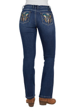 Pure Western Womens Alba Bootcut Jeans - 32 Leg (PCP2211938) Indigo