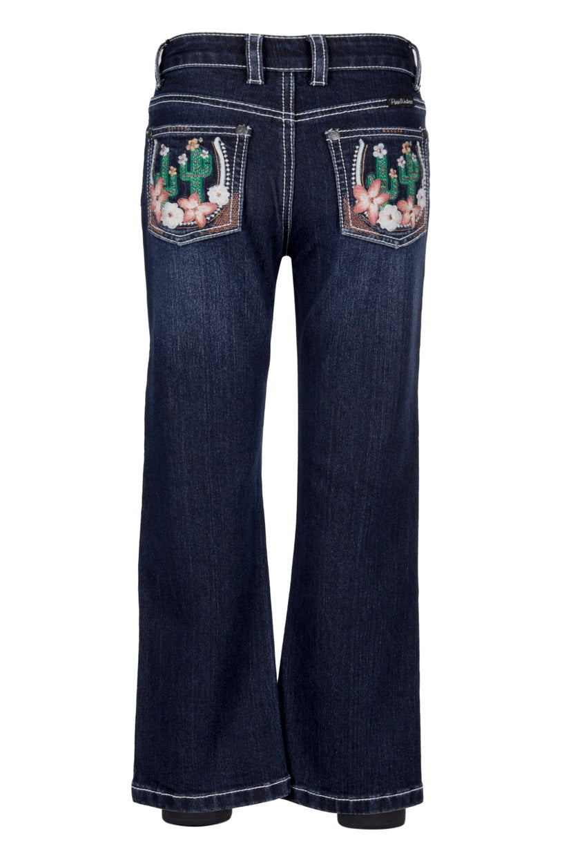 Pure Western Girls Zoe Bootcut Jeans (PCP5208849) Midnight