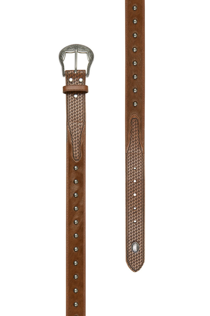 Pure Western Mens Terry Belt (P4S1967BLT) Tan [SD]