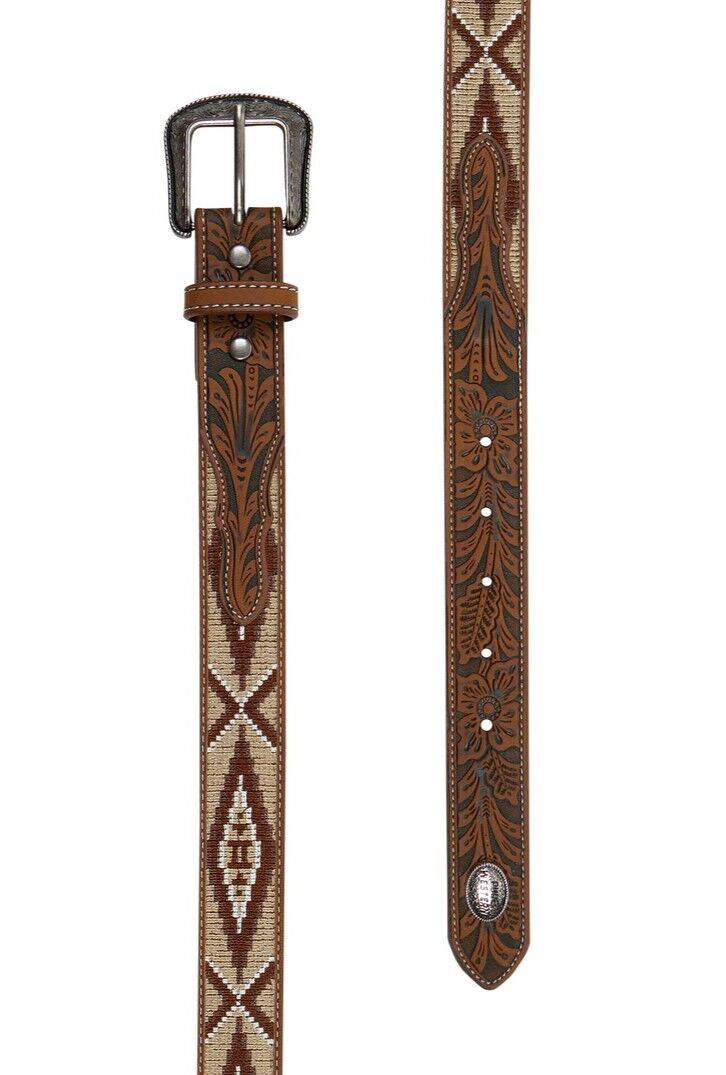 Pure Western Childrens Lando Belt (P5W7921BLT) Tan [SD]