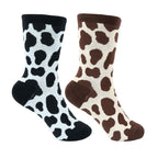 Pure Western PW Crew Socks - Twin Pack (PCP2949SOC) Black/Tan