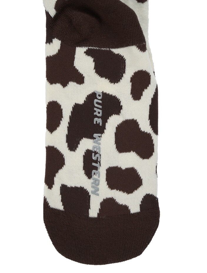 Pure Western Childrens PW Crew Socks - Twin Pack (PCP5970SOC) Black/Tan