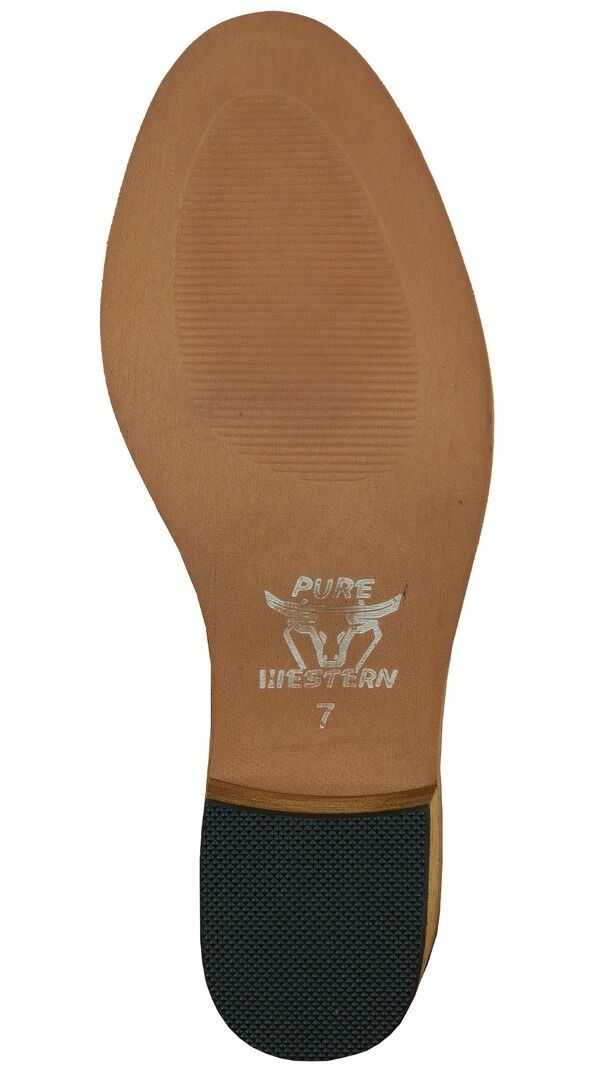 Pure Western Womens Hurst Western Boots (PCP28485) Tan