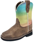 Pure Western Toddlers Maggie Western Boots (PCP78116T) Bomber/Rainbow