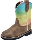 Pure Western Toddlers Maggie Western Boots (PCP78116T) Bomber/Rainbow