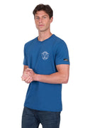 Pure Western Mens Walker S/S Tee (P5S1503083) Denim