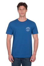 Pure Western Mens Walker S/S Tee (P5S1503083) Denim