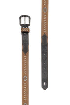 Pure Western Mens Terrence Belt (P5S1955BLT) Tan/Chocolate