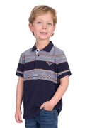 Pure Western Boys Brad S/S Polo (P5S3500079) Navy