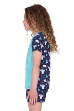 Pure Western Girls Cowgirl Pyjamas (P5S5942PJS) Navy/Aqua