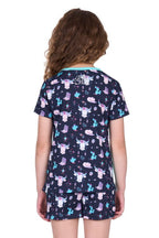 Pure Western Girls Cowgirl Pyjamas (P5S5942PJS) Navy/Aqua