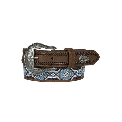 Pure Western Childrens Warren Belt (P5S7932BLT) Tan/Multi [SD]