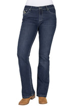 Pure Western Womens Jay Bootcut Jeans - 32 Leg (PCP2208132) Indigo