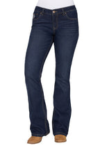 Pure Western Womens Ana Bootcut Jeans - 34 Leg (PCP2208134) Evening Sky