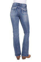 Pure Western Womens Jemma Hi Rise Bootcut Jeans - 30 Leg (PCP2213240) Moonshine
