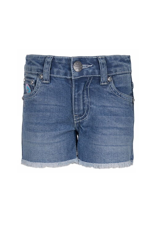 Pure Western Girls Bailey Denim Shorts (PCP5305149) Retro Blue