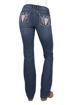 Pure Western Womens Bec Bootcut Jeans - 34 Leg (PCP2208036) Indigo