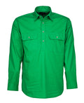 Ritemate Childrens Pilbara Closed Front Shirt (RM400CF) Emerald