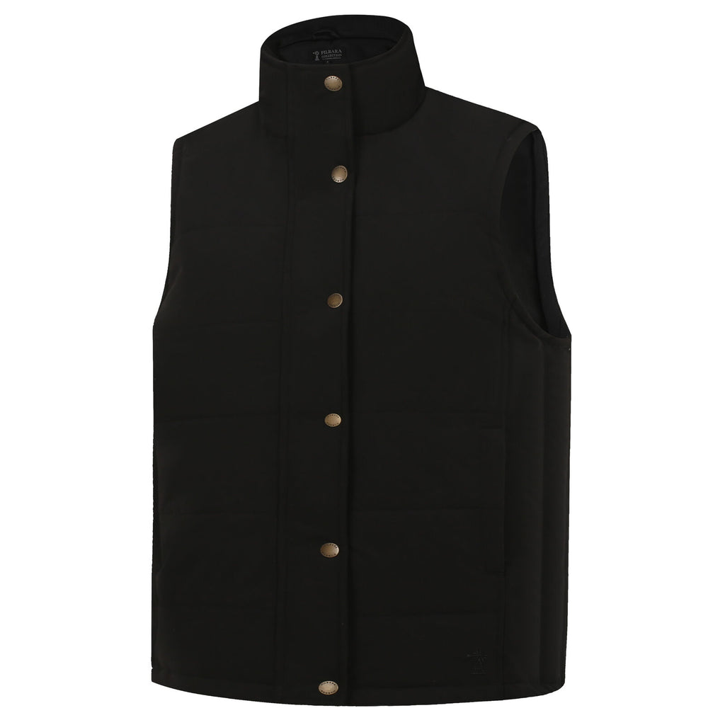 Ritemate Womens Pilbara Vest (RMPC054) Black 