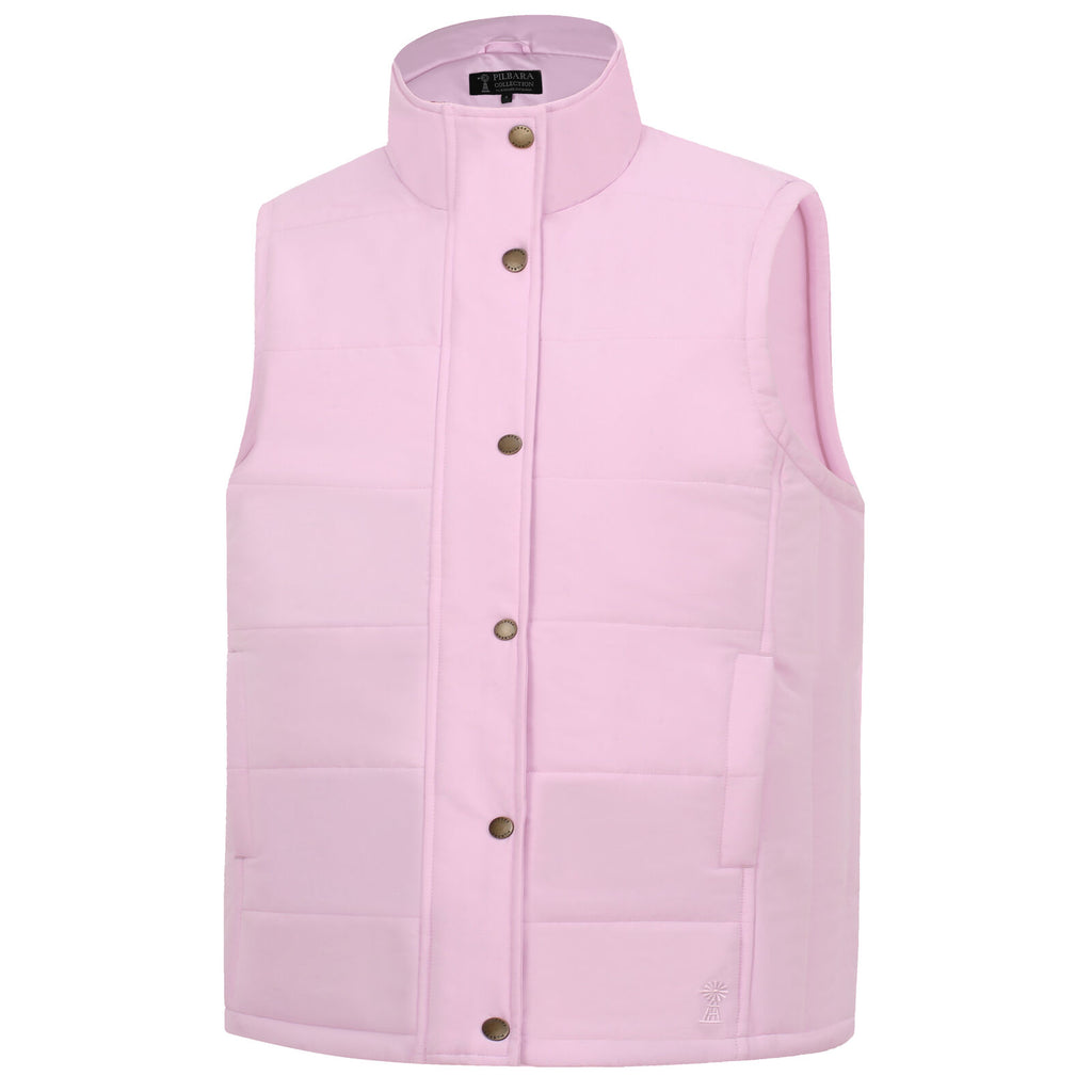 Ritemate Womens Pilbara Vest (RMPC054) Pink 