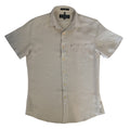 Ritemate Mens Pilbara Linen S/S Shirt (RMPC055S) Flax 