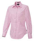 Ritemate Womens Pilbara Classic Fit Cotton L/S Shirt (RMPC115) Pink/White Check