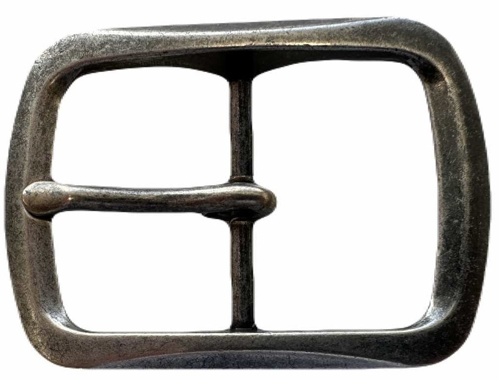 Ritemate Unisex Pilbara Western Oval Buckle Navajo Leather Belt (RMPW008) Tan