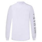 Ritemate Mens Pilbara Crew Neck L/S Tee (RMPC148) White