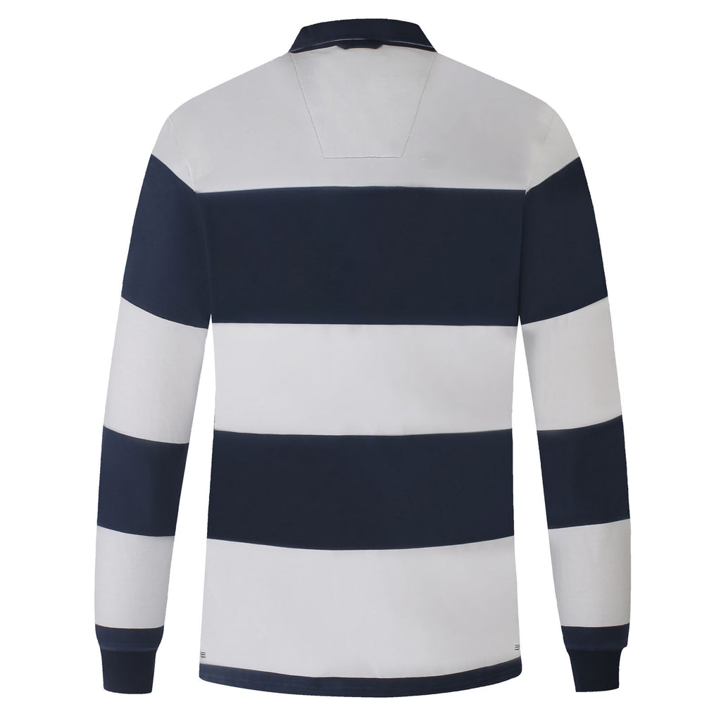 Ritemate Mens Pilbara Rugby Jersey (RMPC102) White/Navy